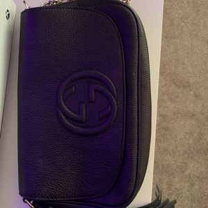 Authentic Gucci soho flap bag